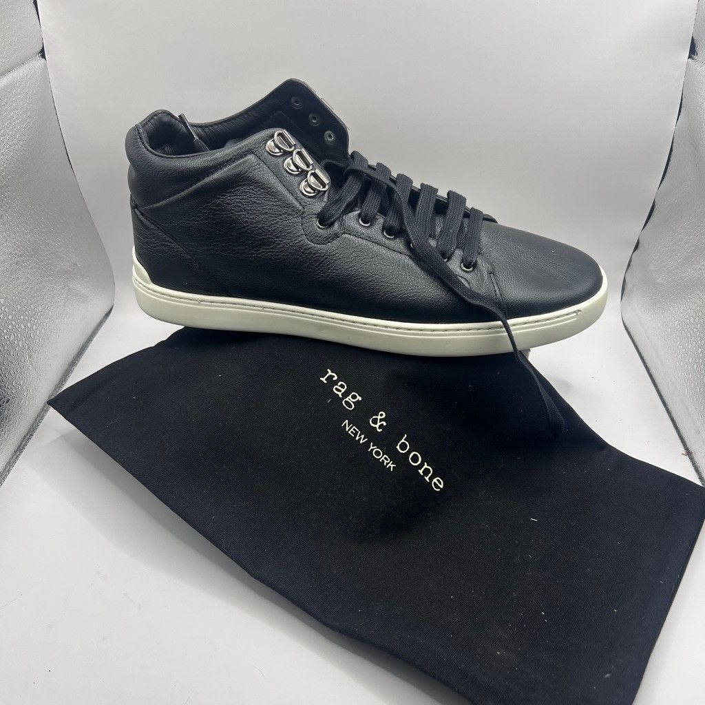 Rag & Bone unisex rag & bone Kent Sneakers, Size 9.5, Black Size US 9.5 / IT 39.5 - 1 Thumbnail