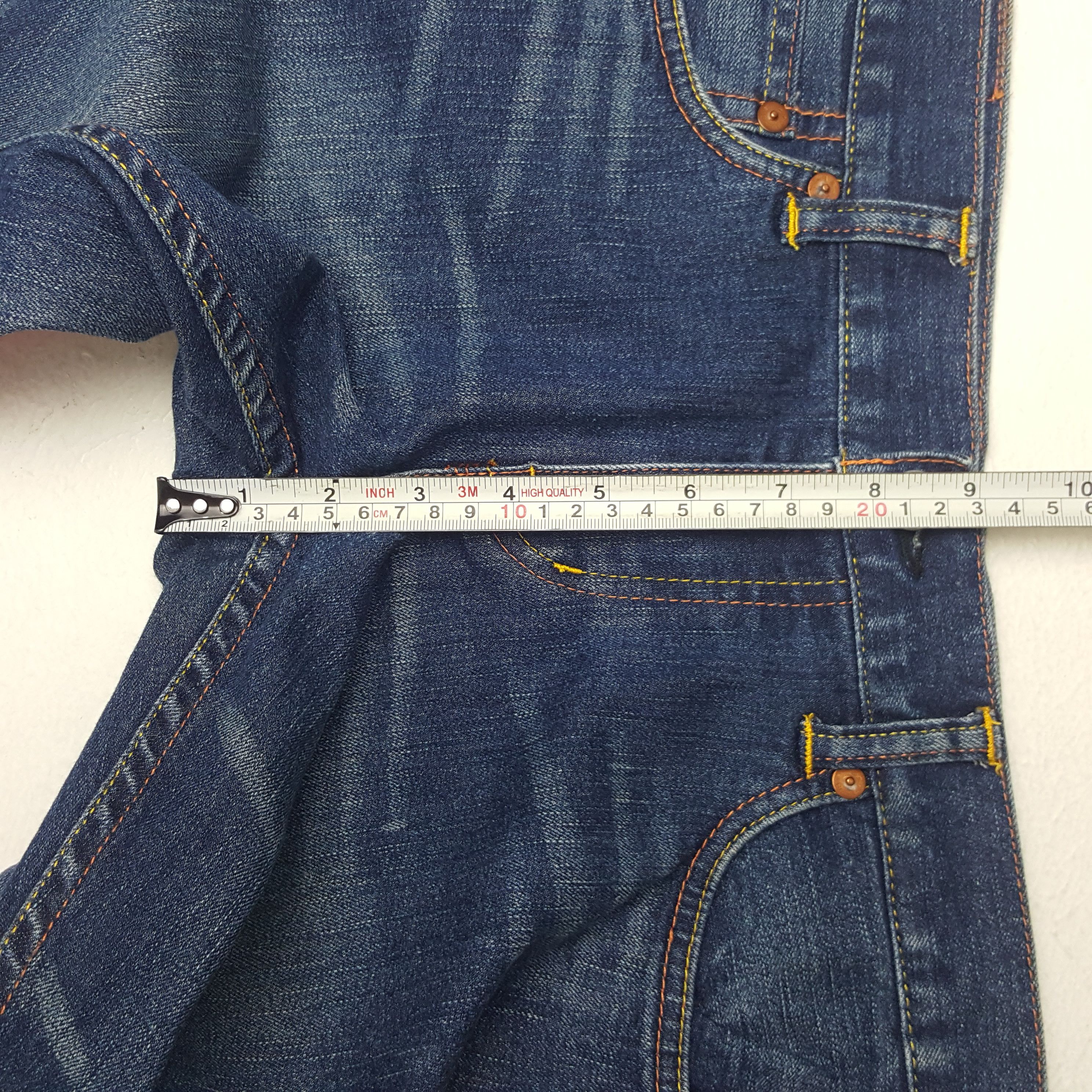 Evisu × Japanese Brand × Vintage Vintage Evisu Japanese Brand Daicock Custom Art Denim Jeans Size 31" - 11 Thumbnail