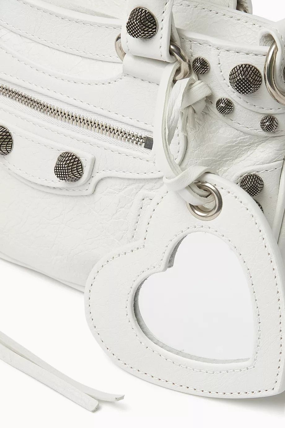 Balenciaga o1srvl11e1124 Size: OS / Neo Cagole Mini Tote Bag in White Size ONE SIZE - 5 Thumbnail