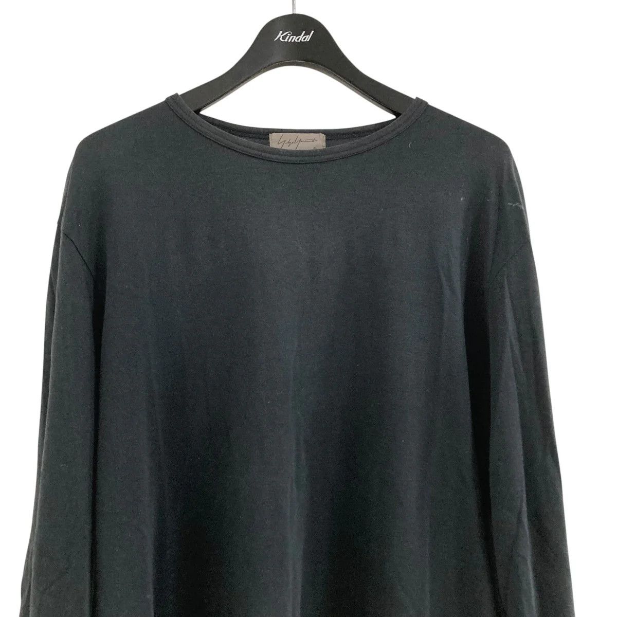 Yohji Yamamoto YOHJI YAMAMOTO black/ Long-sleeve staff T-shirt Size US L / EU 52-54 / 3 - 2 Thumbnail