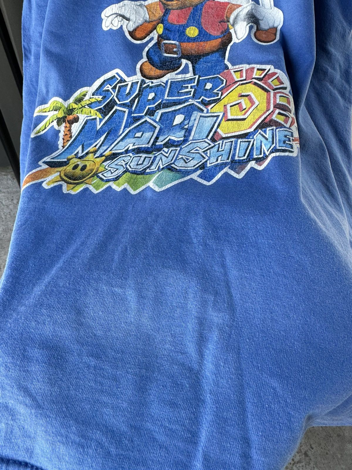 Nintendo 2002 Super Mario Sunshine Vintage T Shirt Nintendo Tee Size US M / EU 48-50 / 2 - 8 Thumbnail