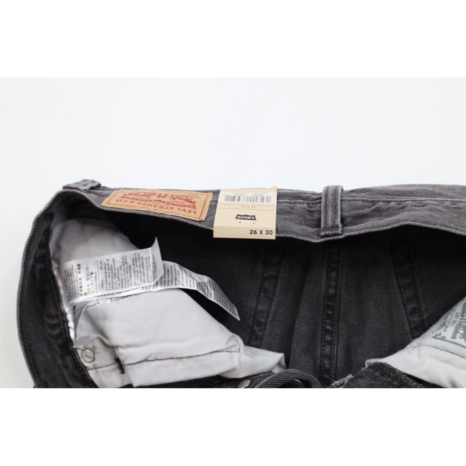 Levi's × Vintage Deadstock Vintage Y2K Levis 501xx Button Fly Raw Hem Jeans Size 26" / US 2 / IT 38 - 7 Thumbnail