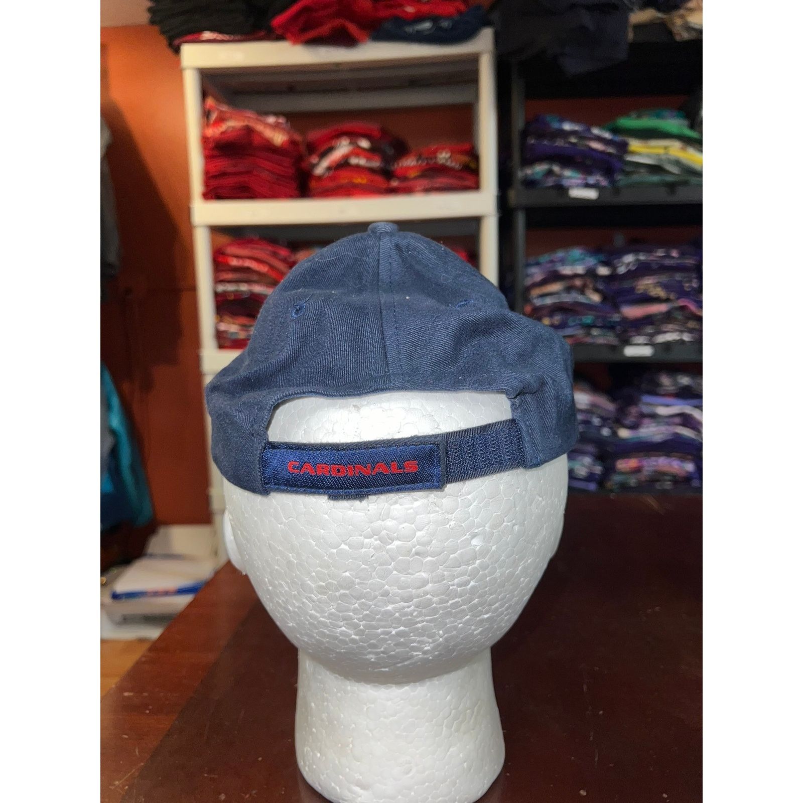 MLB Mark McGwire Hat St. Louis Cardinals Blue Baseball Cap Size ONE SIZE - 4 Thumbnail