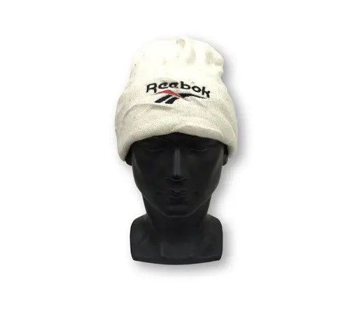 Reebok × Vintage Reebok Big Logo Beanie Hat Size ONE SIZE - 1 Thumbnail