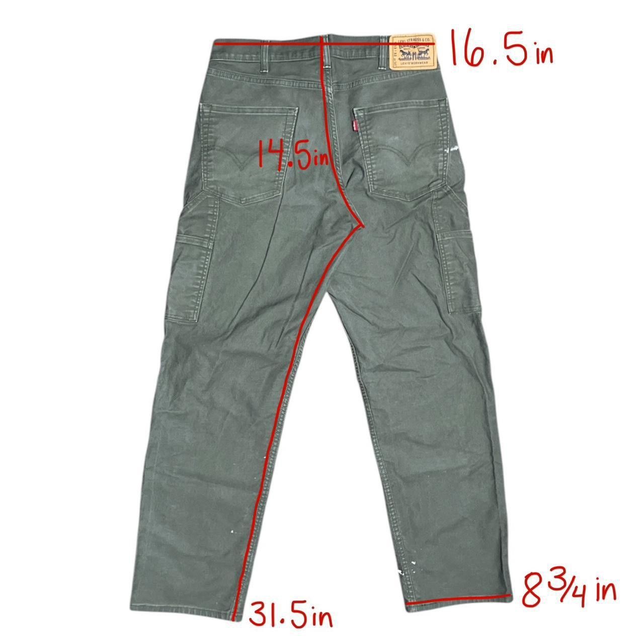Levi's × Vintage y2k levi double knee pants Size US 33 - 2 Thumbnail