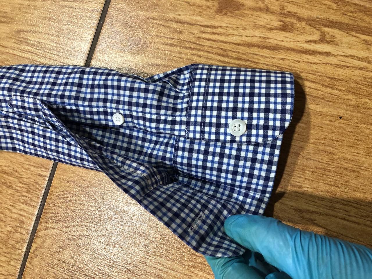 Prada Vintage Prada Checkered Button Up Shirt Size M Size US M / EU 48-50 / 2 - 9 Thumbnail