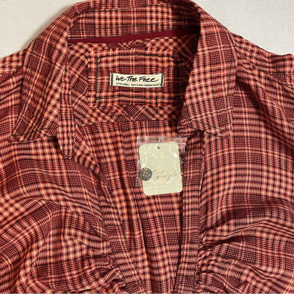 Free People NWT New $148 Free People Catalina Remade Shirt Size XS Size XS / US 0-2 / IT 36-38 - 8 Thumbnail