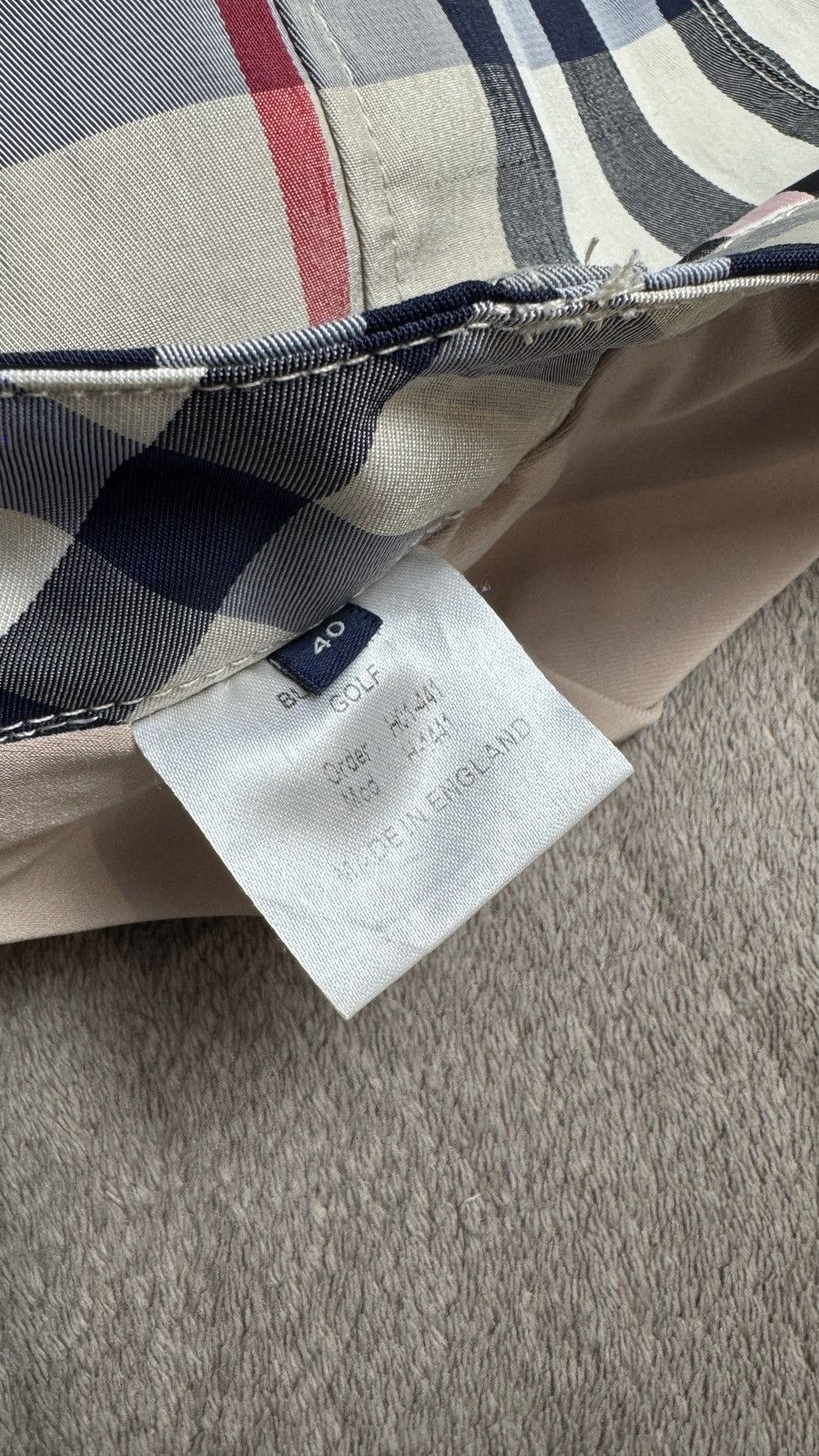 Vintage Burberry Golf y2k Skirt nova check miu miu Size 27" / US 4 / IT 40 - 7 Thumbnail