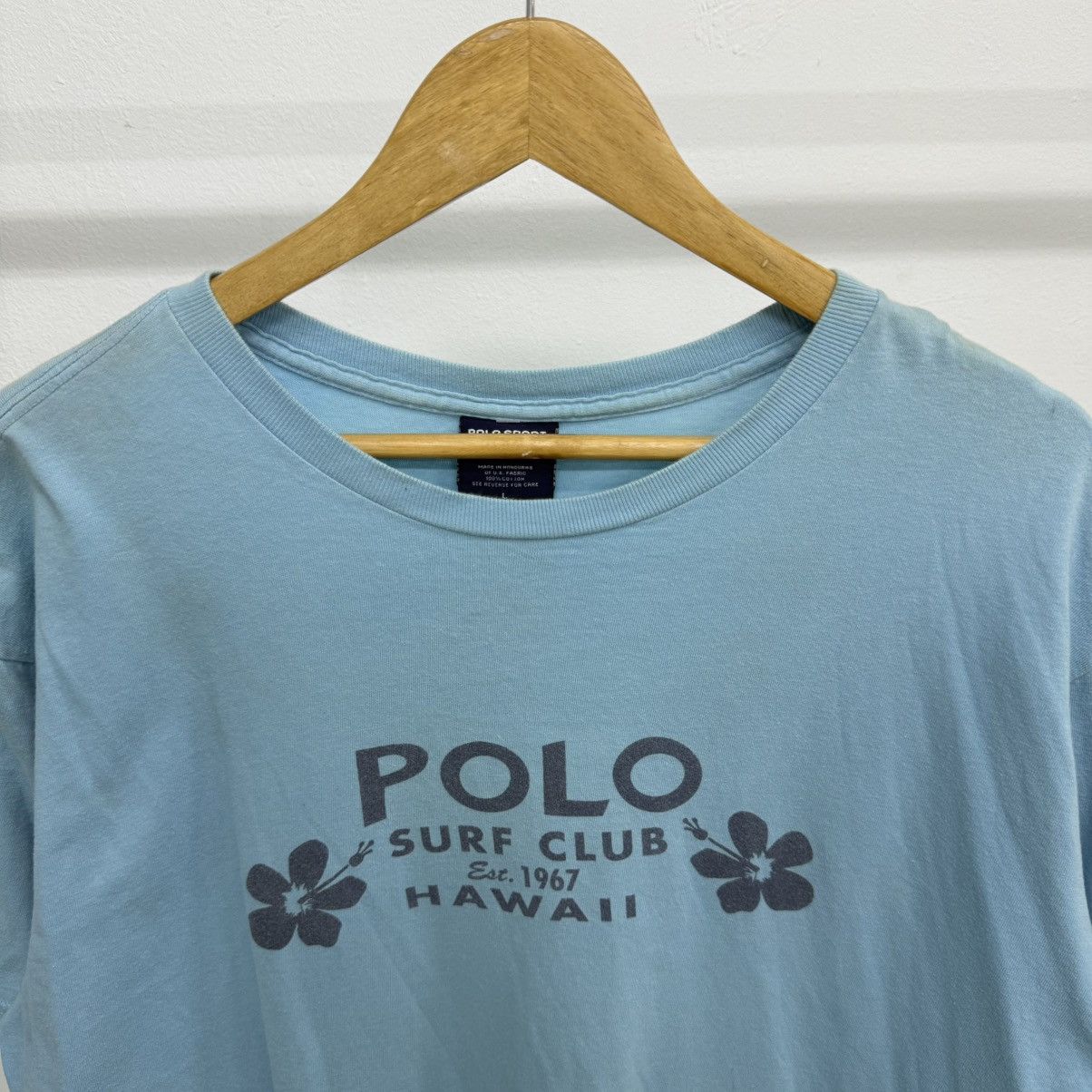 Polo Ralph Lauren 90s Polo Sport Ralph Lauren Polo Surf Club Hawaii T-Shirt Size US L / EU 52-54 / 3 - 2 Thumbnail