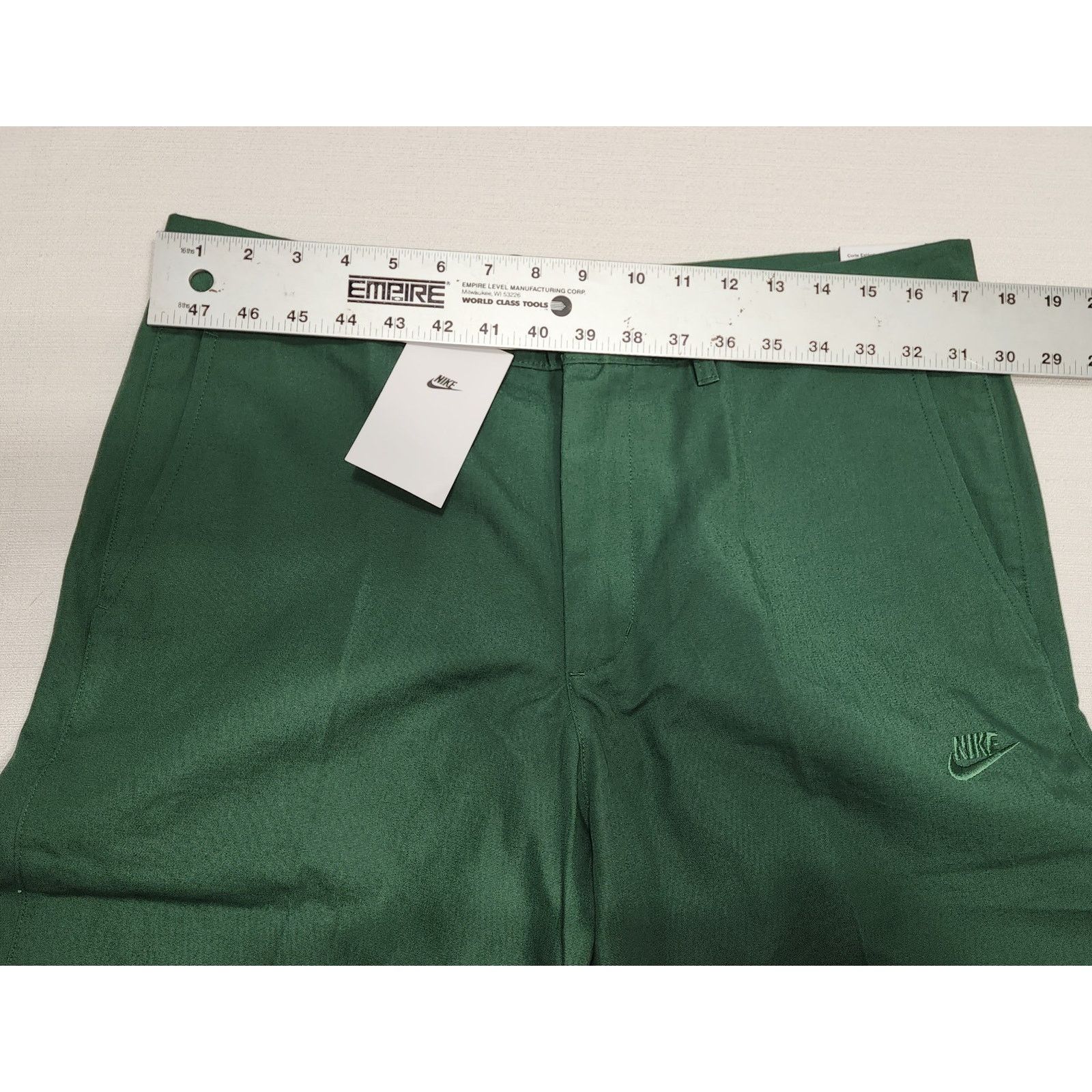 Nike Nike chino shorts men's Green W34''x L20'' Size US 34 / EU 50 - 3 Thumbnail