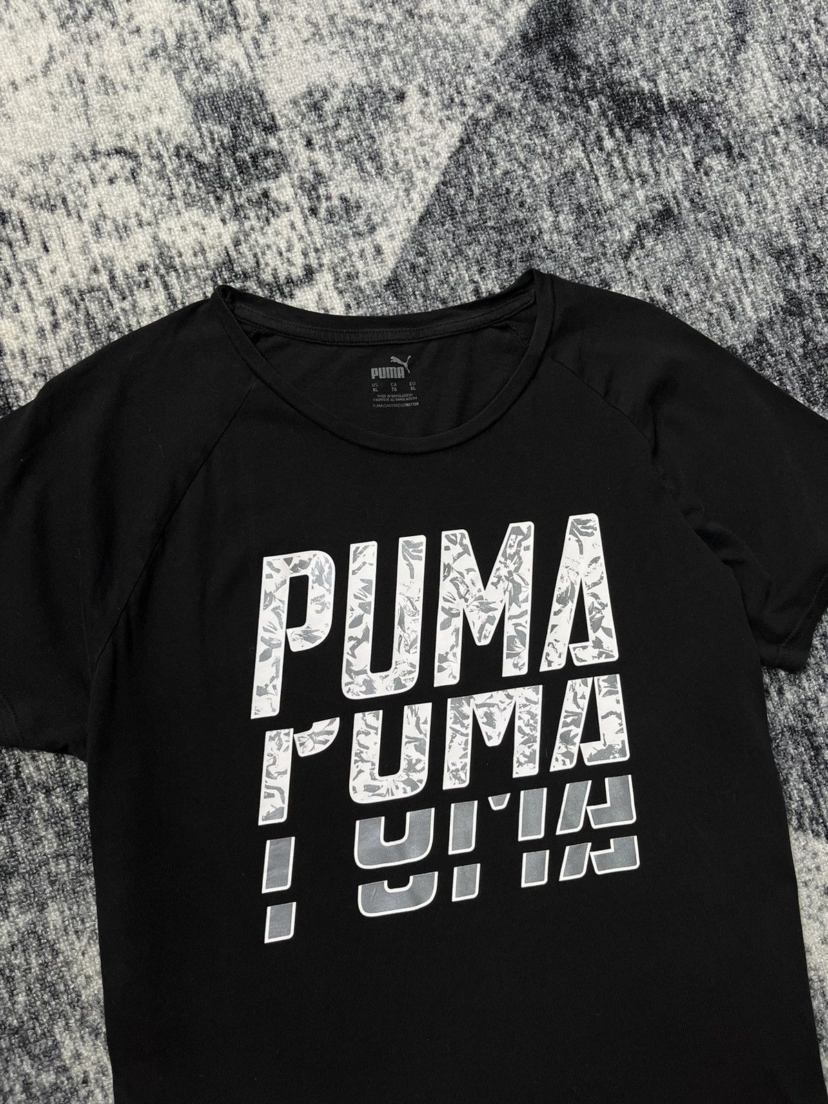 Puma Vintage Puma T Shirt Big Logo Sportswear Size XL / US 12-14 / IT 48-50 - 2 Thumbnail
