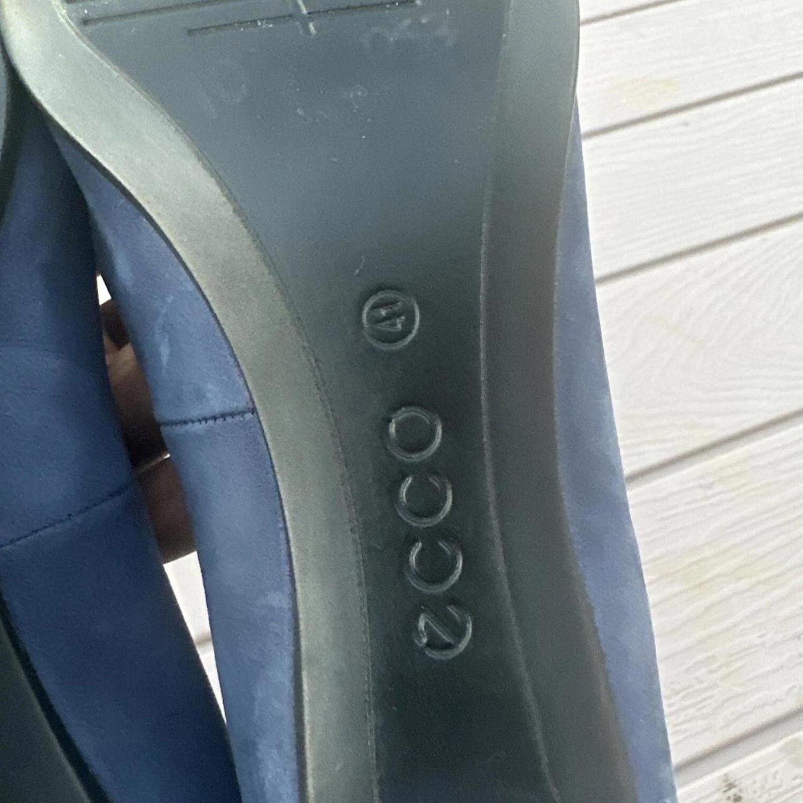 Ecco Blue suede pointed toe pumps #suede #pointedtoe Size US 8 / IT 38 - 5 Thumbnail