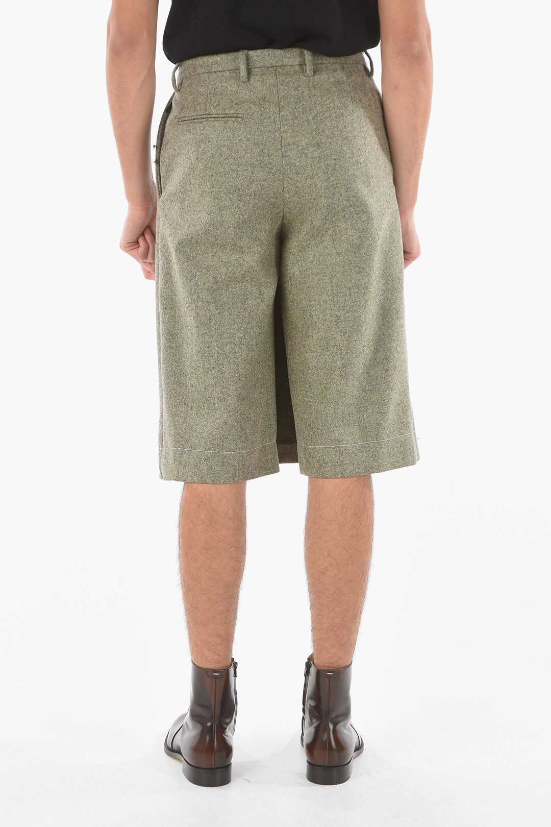 Maison Margiela o1y1124 Hidden Fastening Skort In Green Size US 30 / EU 46 - 2 Thumbnail