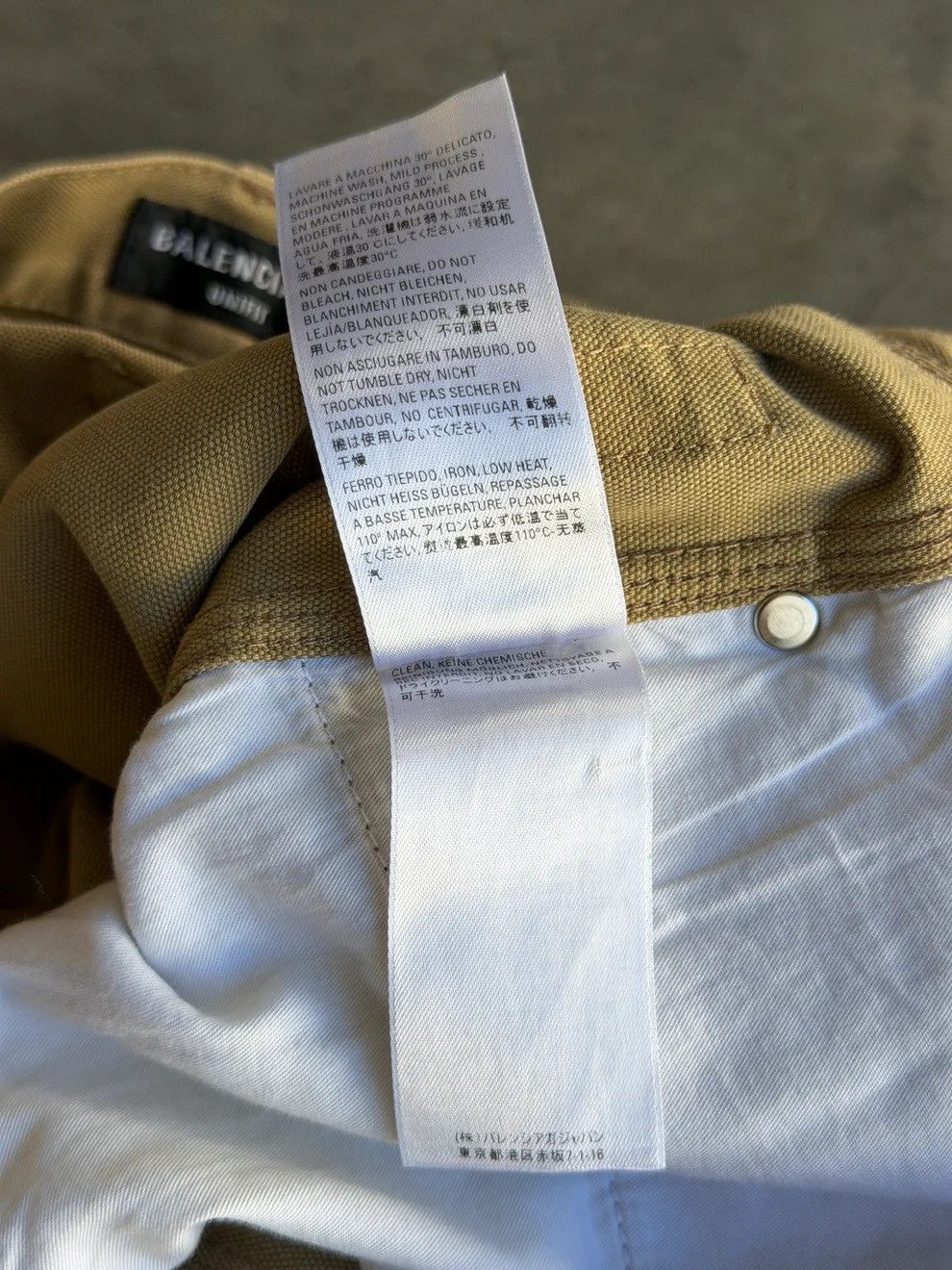 Balenciaga Balenciaga work pants carhartt logo Size US 30 / EU 46 - 5 Thumbnail