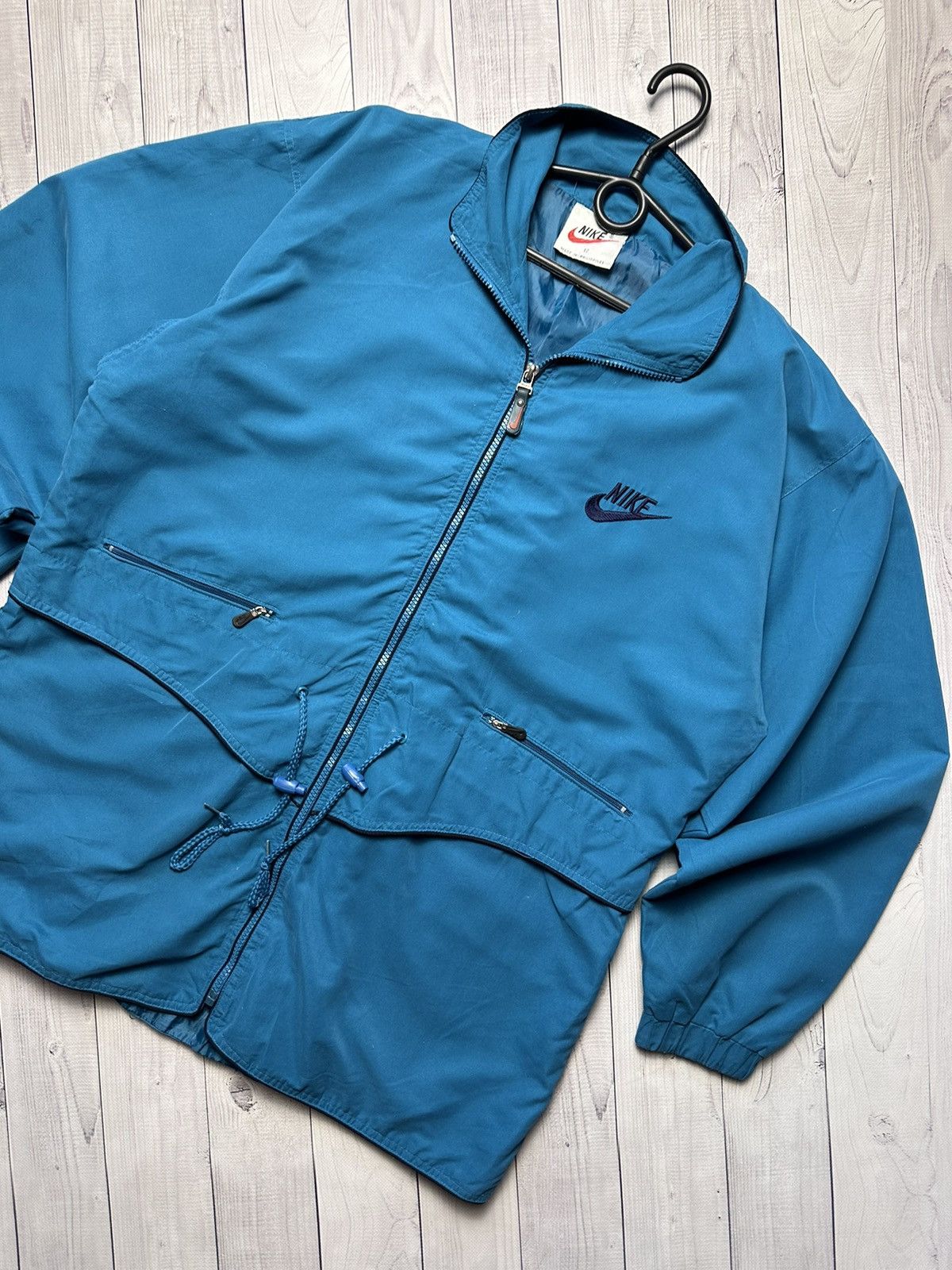 Nike × Vintage Vintage Nike track suit jacket + pants size M/L logo rare Size US M / EU 48-50 / 2 - 5 Thumbnail