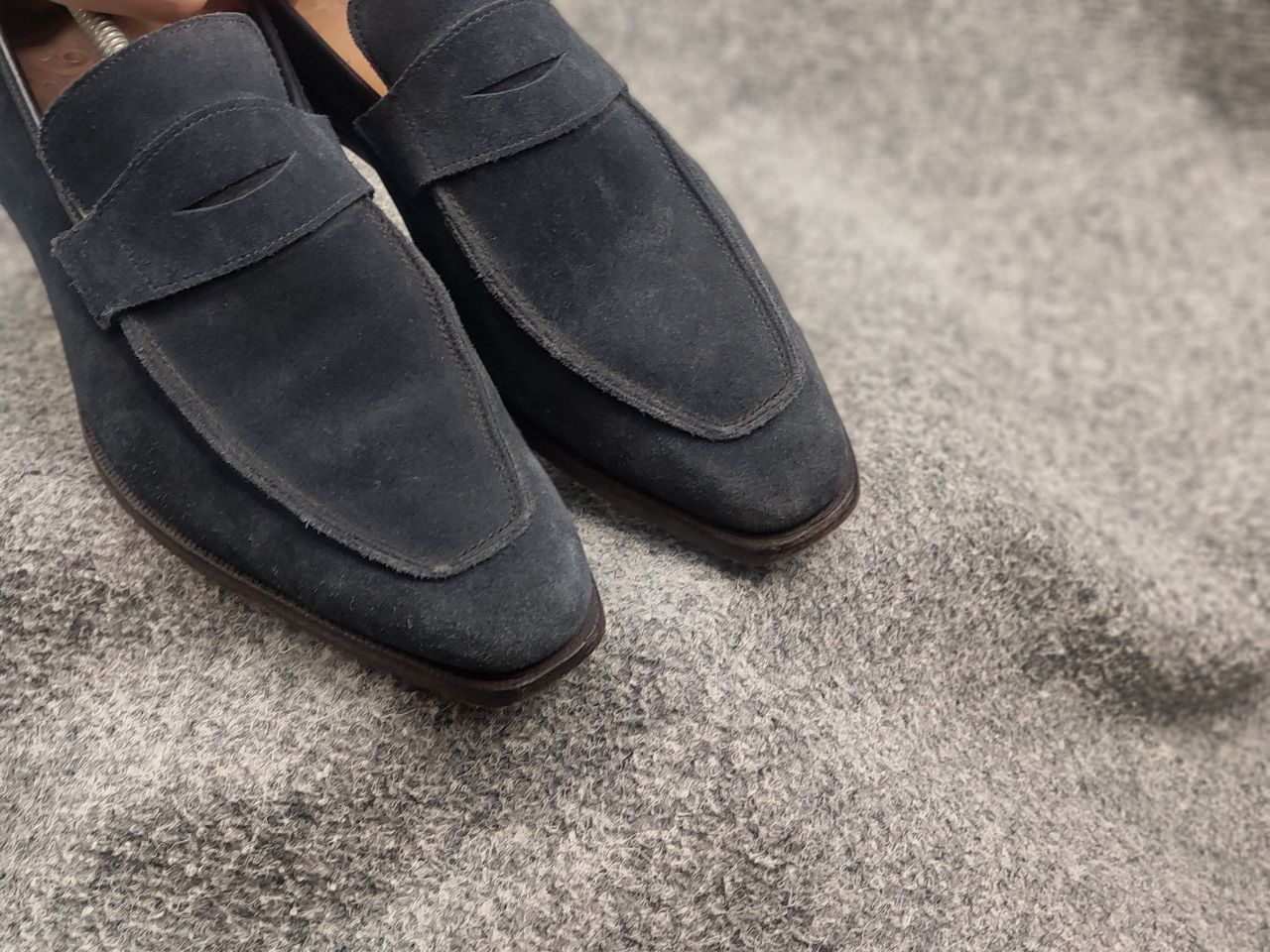 George Cleverley George Cleverley HandMad suede Leather Classic penny Loafers Size US 11 / EU 44 - 14 Thumbnail