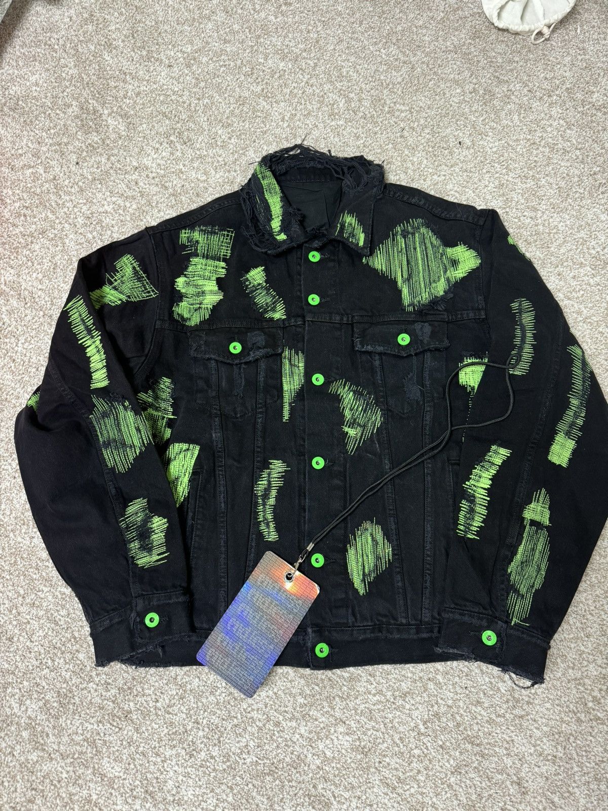 Vlone Endless Denim Jacket Size US L / EU 52-54 / 3 - 4 Thumbnail