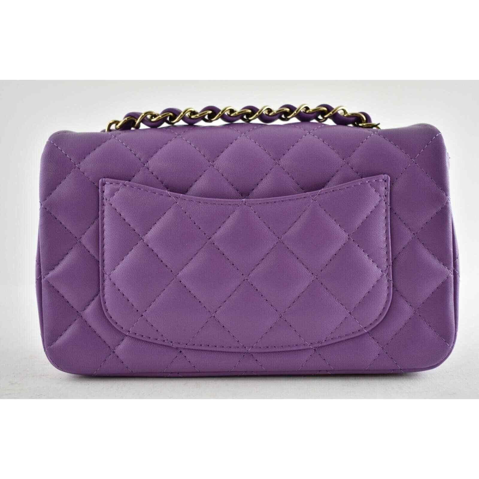 Chanel Chanel Chain Mini Flap Rectangle Quilted Crossbody Bag Size ONE SIZE - 7 Thumbnail