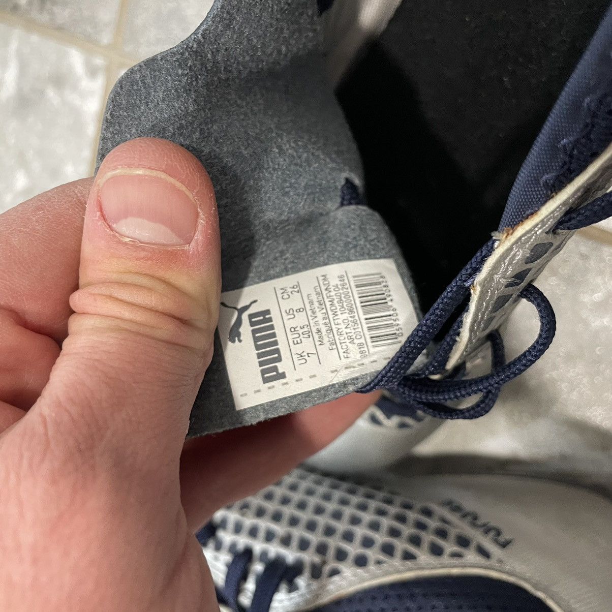 Pro Player × Puma Grey Puma future silver boots Shoes sneakers speed cat Size US 8 / EU 41 - 2 Thumbnail