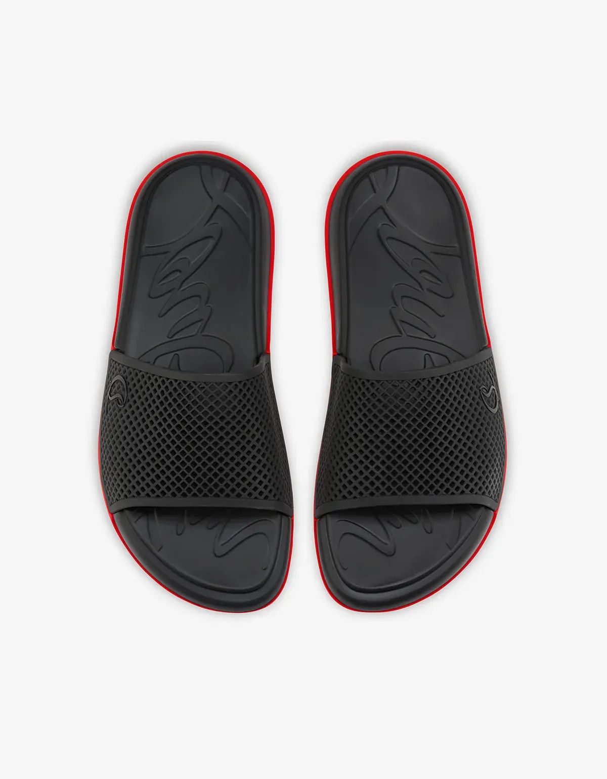 Christian Louboutin Christian Louboutin Black Easy Breezy Sandals Size US 11 / EU 44 - 4 Thumbnail
