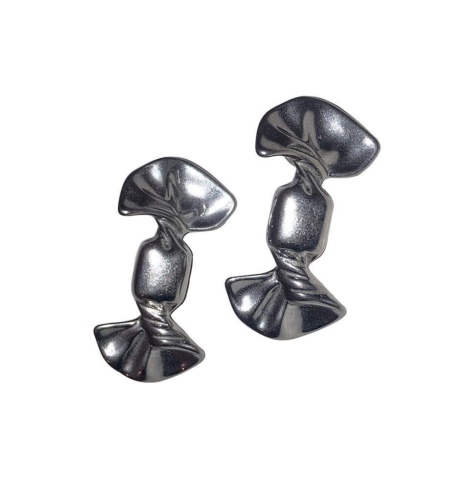 Alexander Wang Alexander Wang Twisted Candy Wrapper Stainless Earrings Size ONE SIZE - 2 Thumbnail