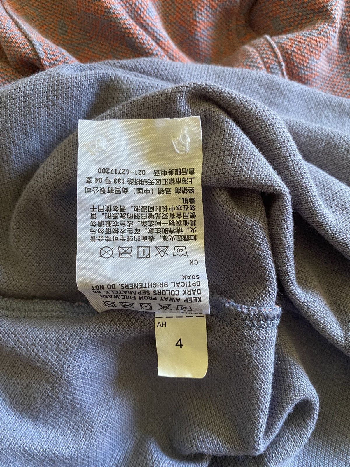 Japanese Brand × Michael Bastian × Uniqlo Michael Bastian X Uniqlo Full Print Polo Tee Size US L / EU 52-54 / 3 - 9 Thumbnail