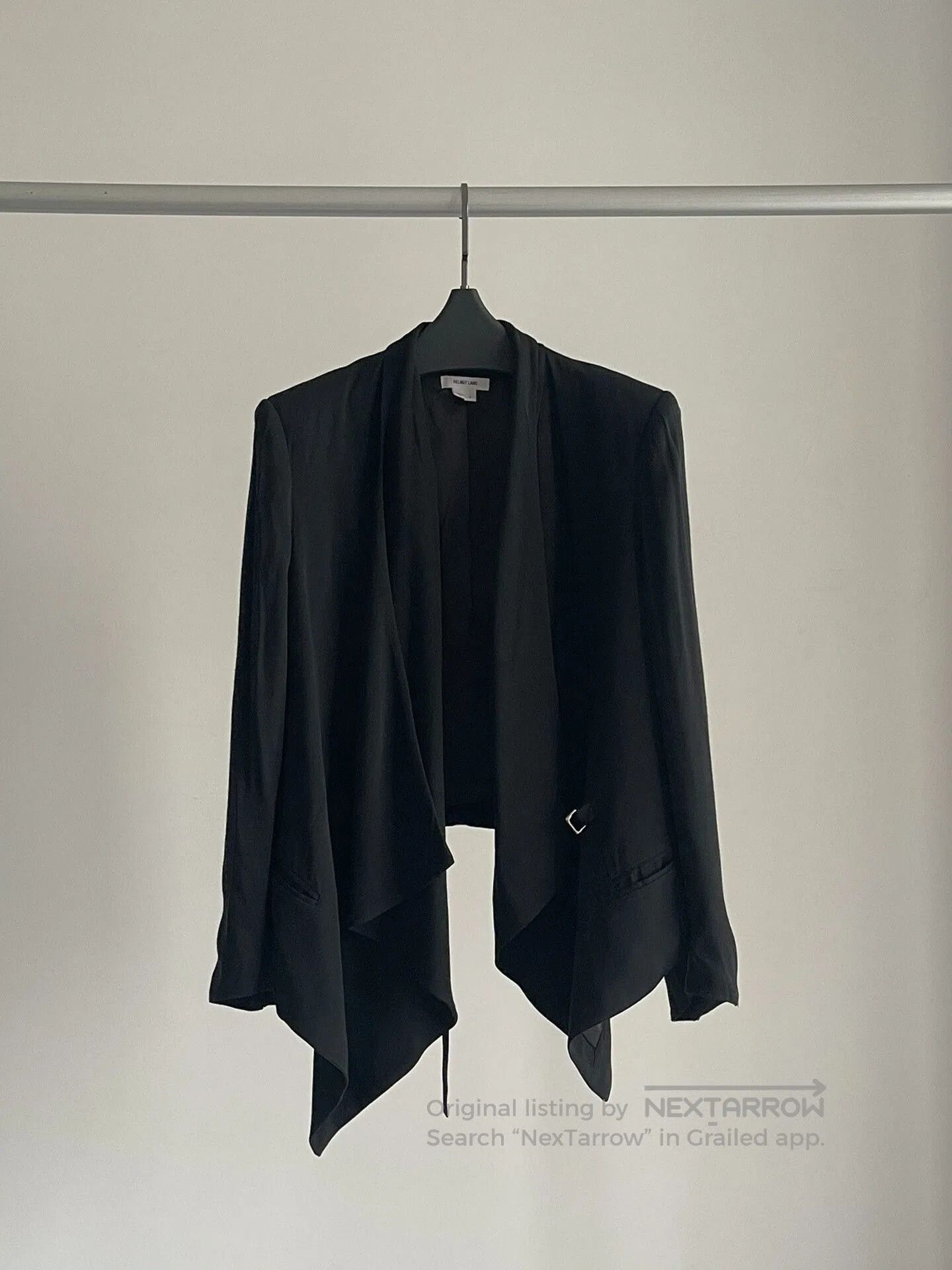 Helmut Lang Helmut Lang Asymmetrical Jacket Blazer. Size XL / US 12-14 / IT 48-50 - 3 Thumbnail