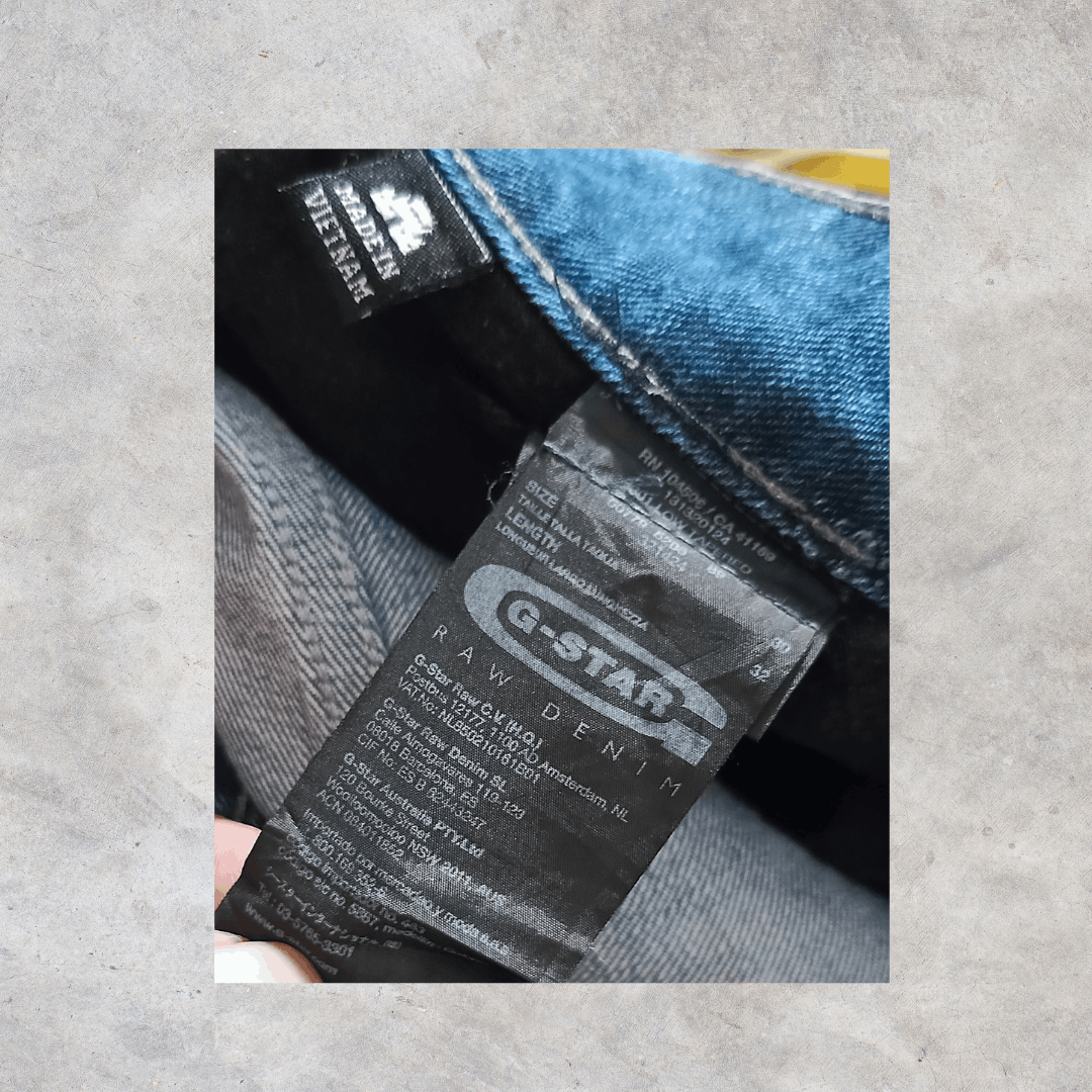 G-Star GSTAR RAW SLIM TAPPERED DENIM Size 32" / US 10 / IT 46 - 6 Thumbnail