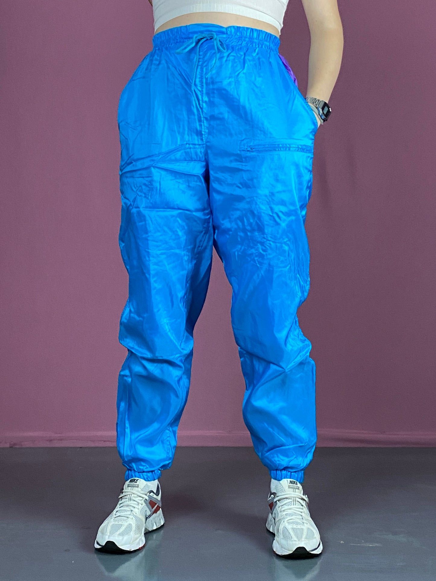 Vintage 90s Joha Vintage Women's Track Pants - M Size 30" / US 8 / IT 44 - 2 Thumbnail