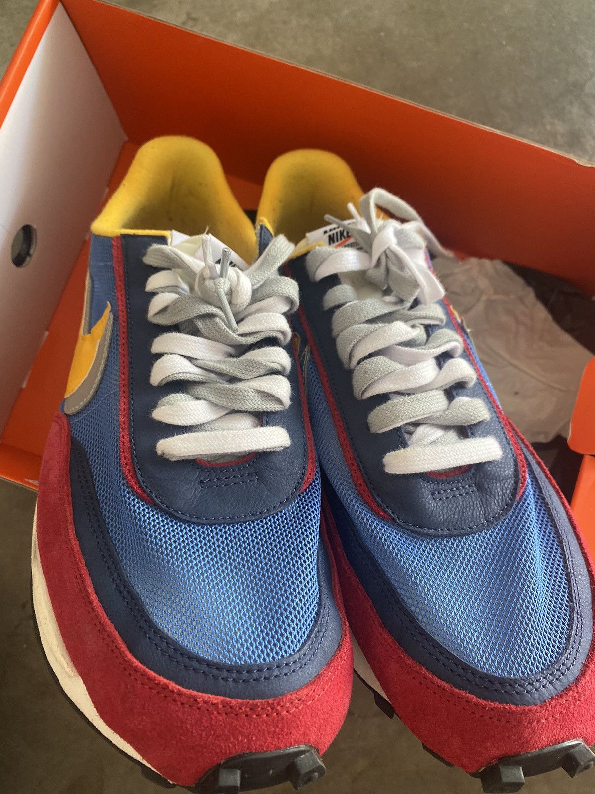 Nike × Sacai Nike Sacai LD Waffle Varsity Blue Size US 13 / EU 46 - 5 Thumbnail