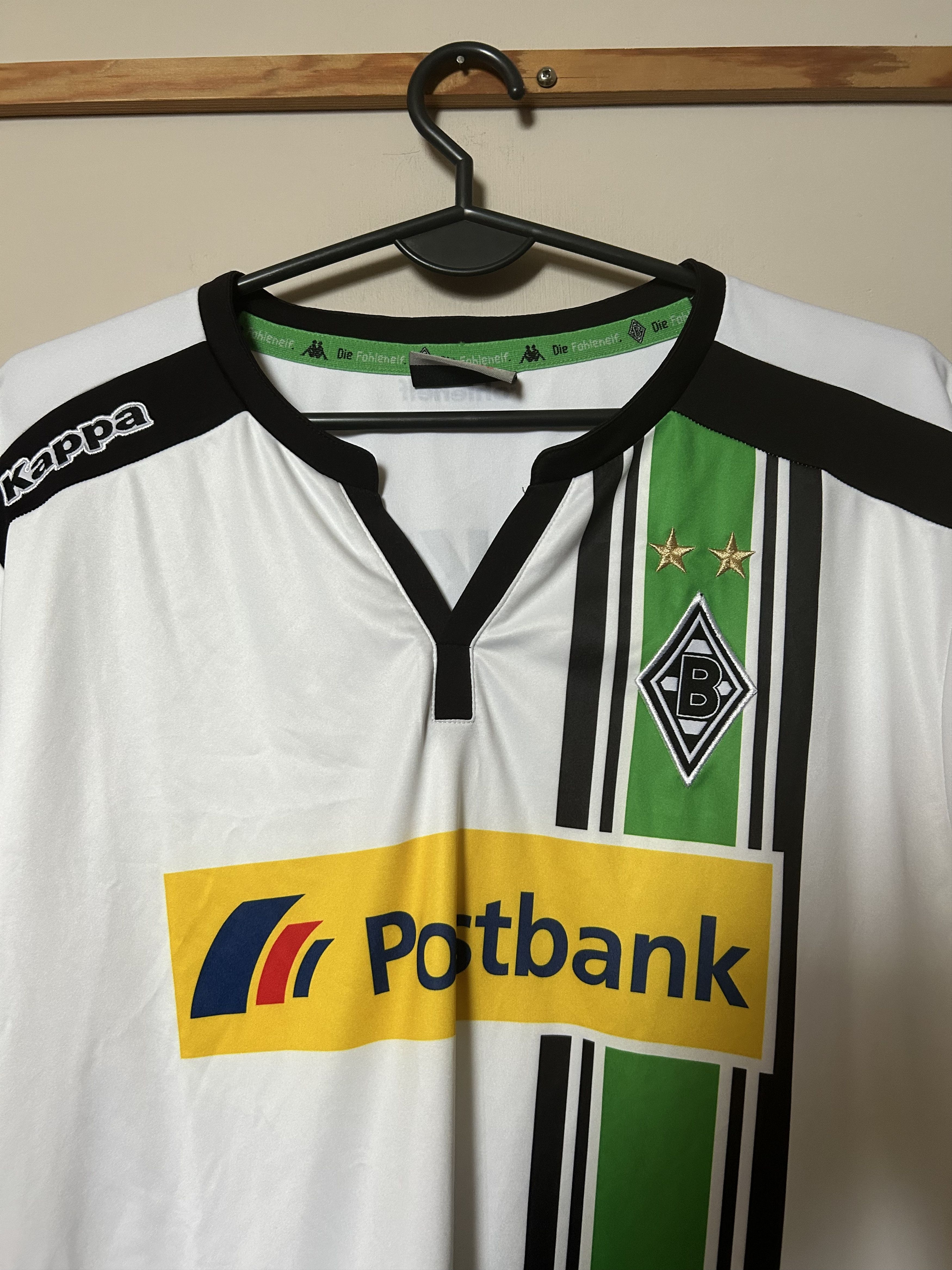 Kappa BORUSSIA MONCHENGLADBACH 2015 - 2016 - Kappa - XL - UNIQUE Size US XL / EU 56 / 4 - 3 Thumbnail