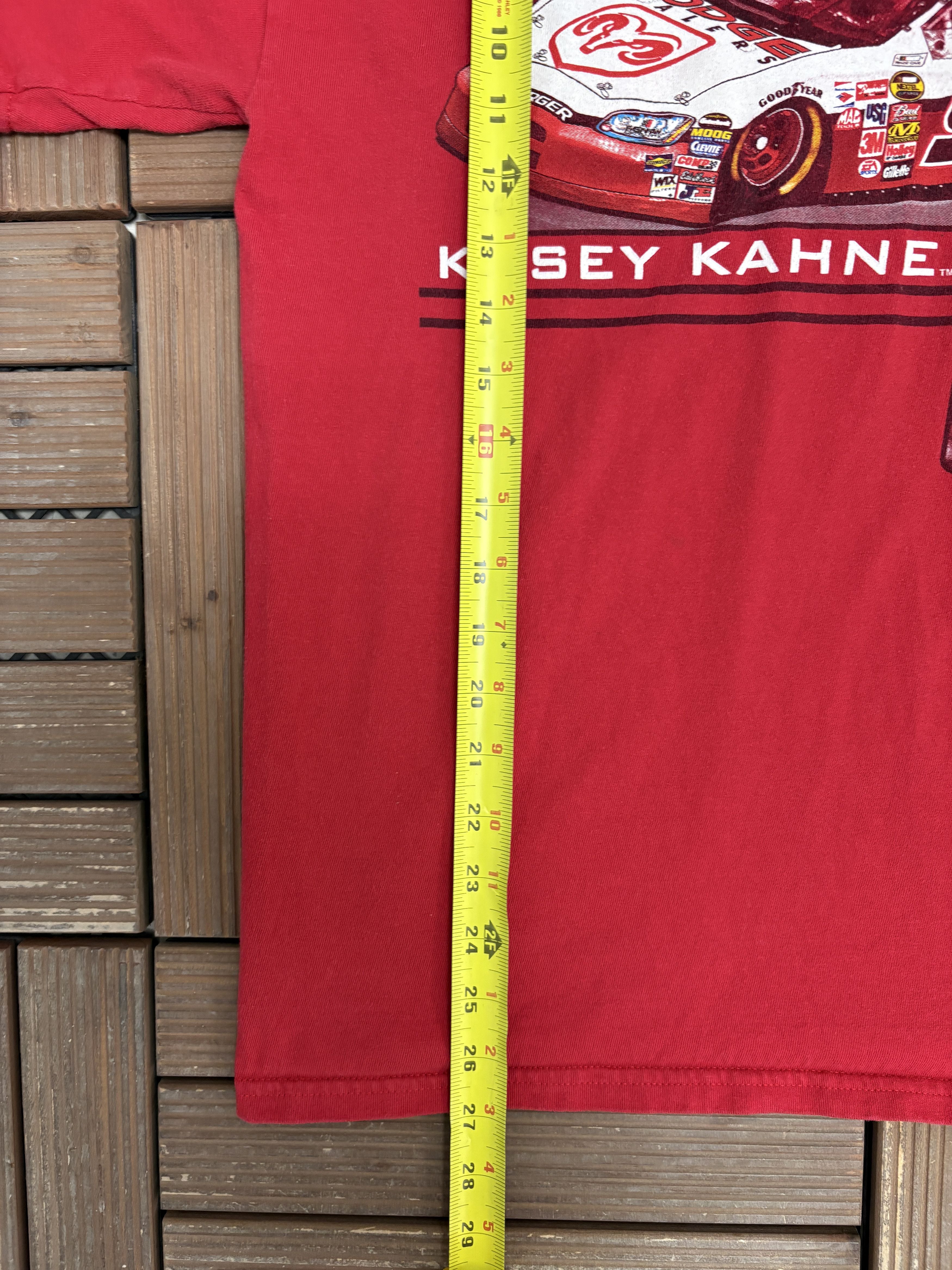 Vintage Kasey Kahne NASCAR Racing Vintage Red T-Shirt Tee Size US L / EU 52-54 / 3 - 7 Thumbnail