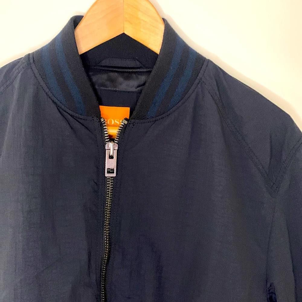 Designer BOSS Orange - Baseball Bomber Jkt- 38R/Sm - 100% Polyester Size US S / EU 44-46 / 1 - 2 Thumbnail
