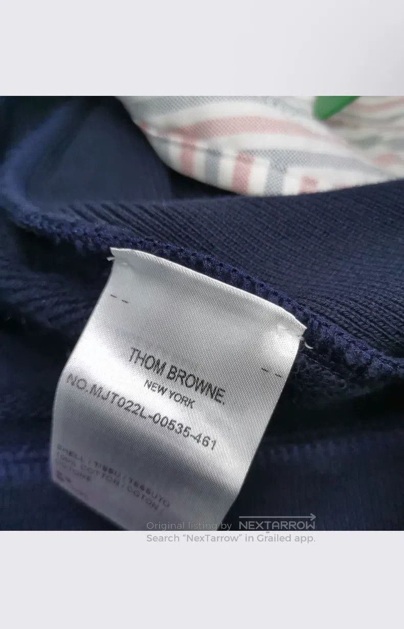 Thom Browne Thom Browne size 6 Blue jacket Size US XXL / EU 58 / 5 - 2 Thumbnail