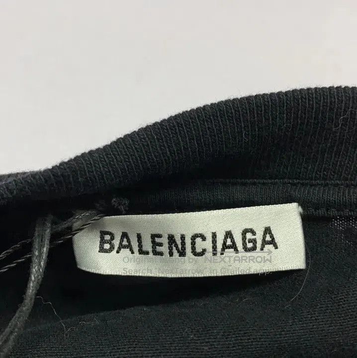 Balenciaga Balenciaga Black and White Logo Sweatshirt. Size US M / EU 48-50 / 2 - 5 Thumbnail