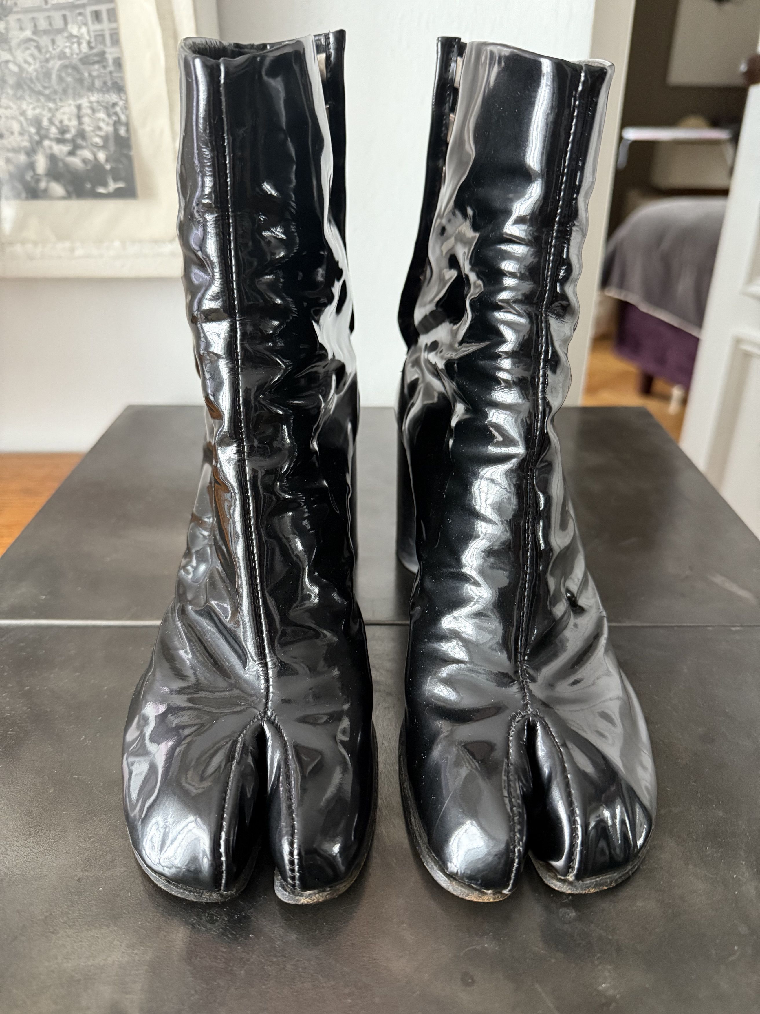 Maison Margiela Maison Margiela BLACK LACK TABI FW1995 Size US 10 / IT 40 - 6 Thumbnail