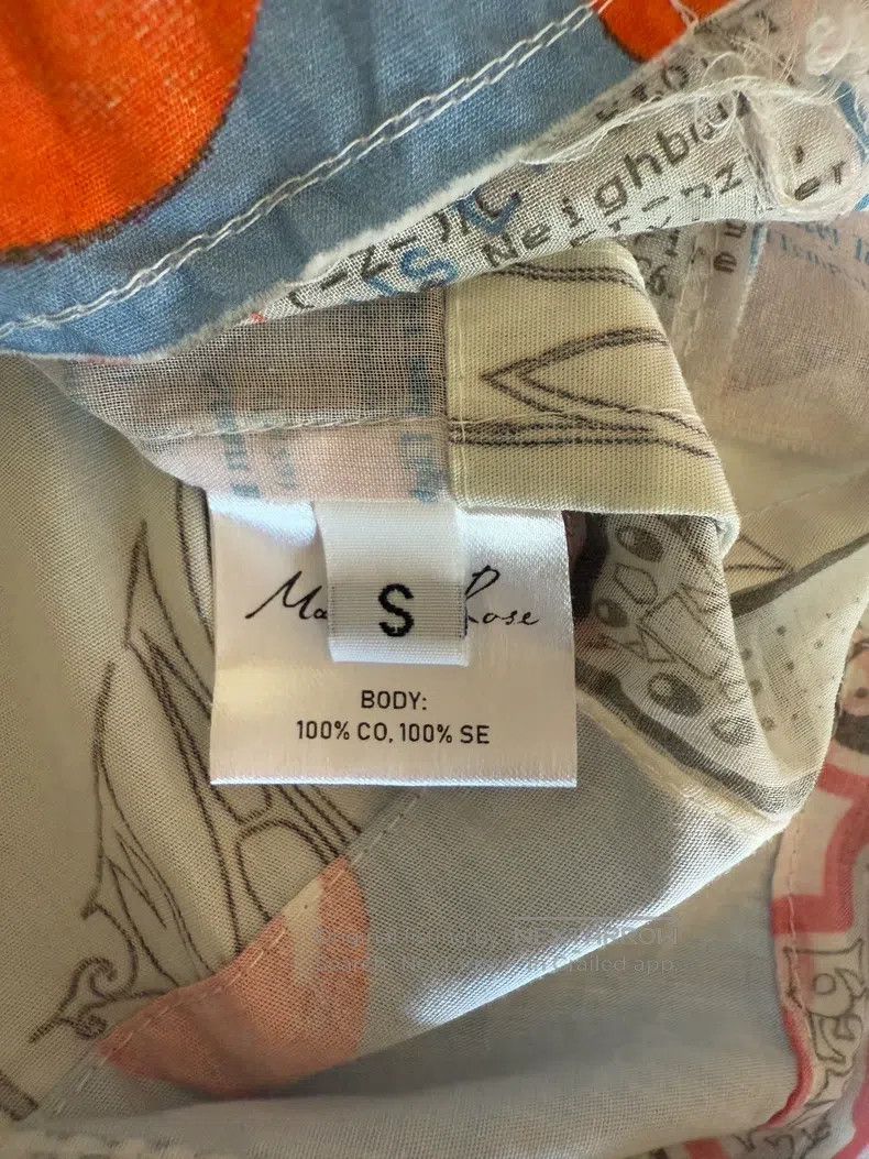 Martine Rose Martine Rose Poster Patchwork Shirt Size US S / EU 44-46 / 1 - 5 Thumbnail
