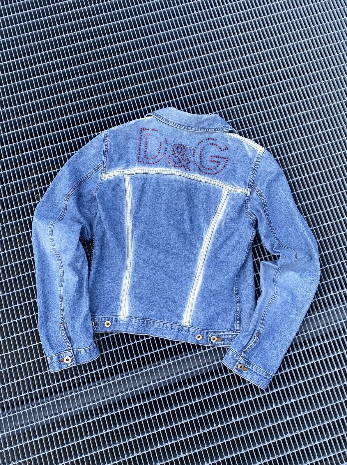 Dolce & Gabbana Dolce Gabbana Vintage Jeans Jacket Y2k Luxuary Size XS / US 0-2 / IT 36-38 - 2 Thumbnail