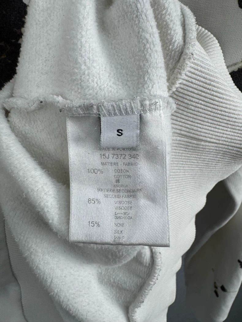 Givenchy Givenchy White Floral Long Sleeve Sweatshirt Size US S / EU 44-46 / 1 - 4 Thumbnail