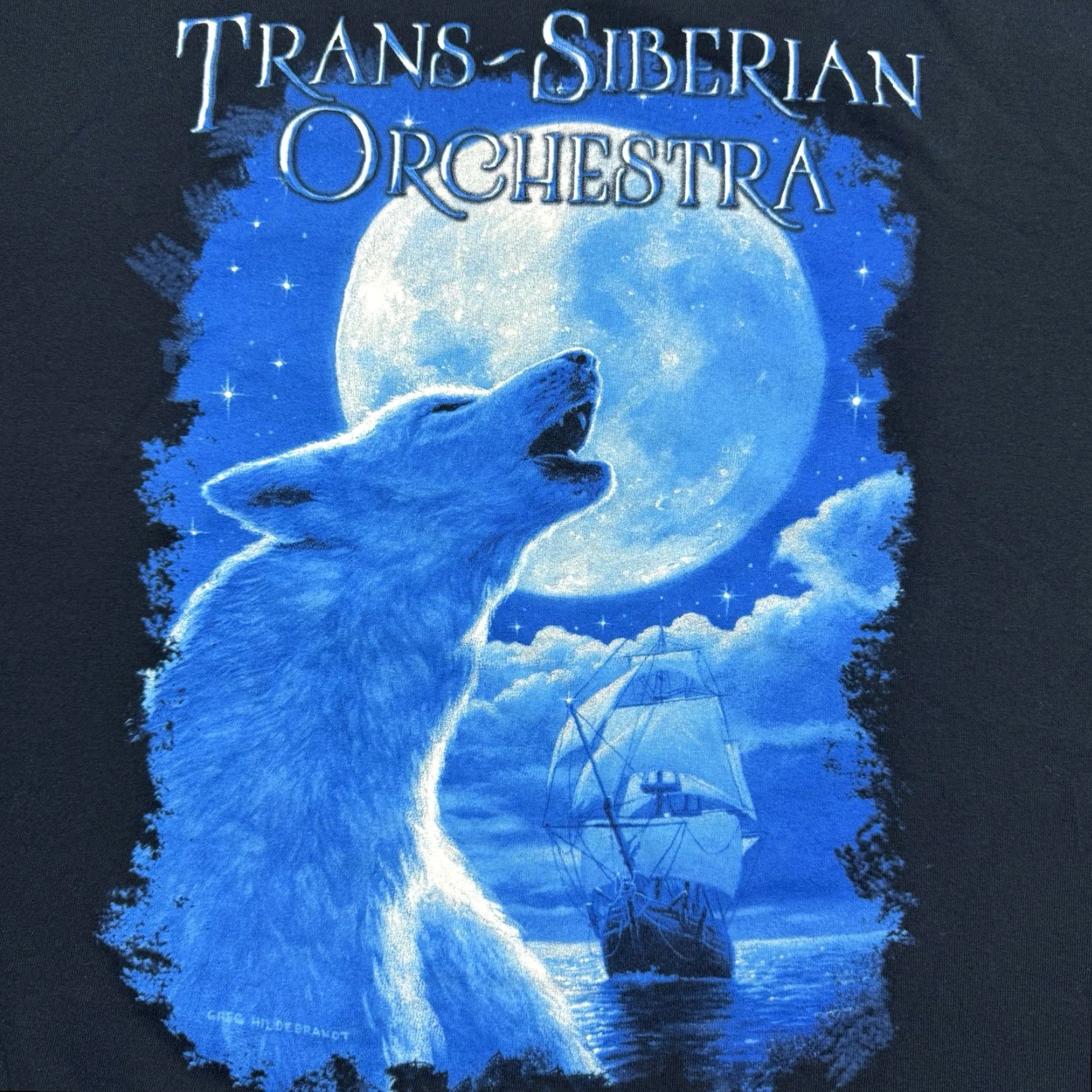 Gildan Trans Siberian Orchestra Tour T Shirt 2015 Adult Large Music Band Tee America Size US L / EU 52-54 / 3 - 2 Thumbnail