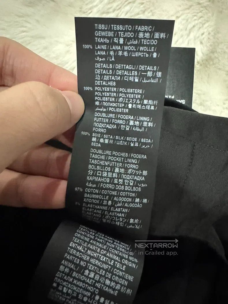 Saint Laurent Paris Saint Laurent Paris Smoking Men's Dress Pants Size US 32 / EU 48 - 4 Thumbnail