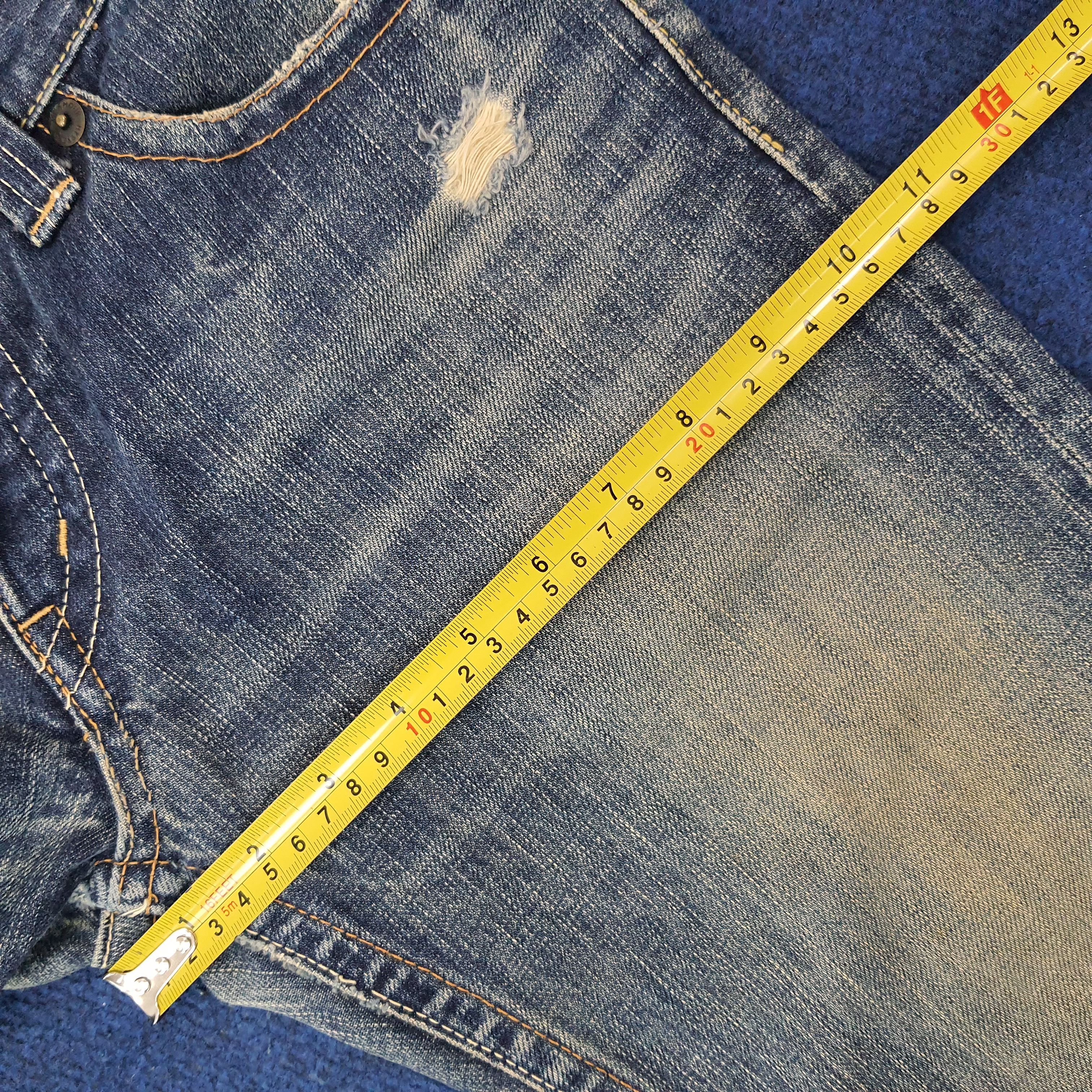 Hysteric Glamour Vintage Hysteric Glamour Kinky Custom Logo Jeans C258N12 Size 31" - 14 Thumbnail