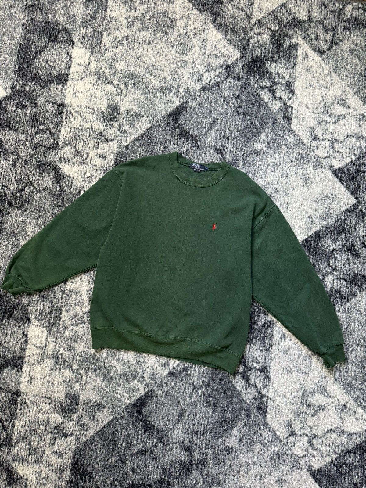 Polo Ralph Lauren Vintage Polo Ralph Lauren Sweatshirt Y2K Red Pony Basic Size US M / EU 48-50 / 2 - 1 Thumbnail