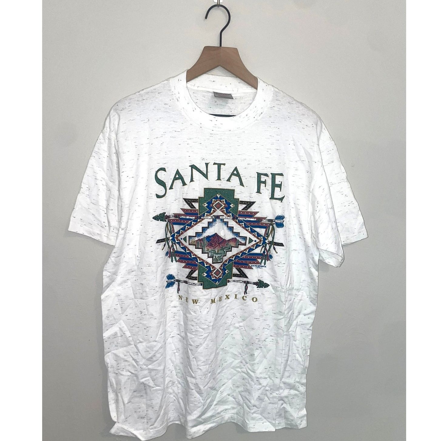 Vintage Vintage Santa Fe New Mexico Nature White Speckled Shirt Size US L / EU 52-54 / 3 - 1 Thumbnail