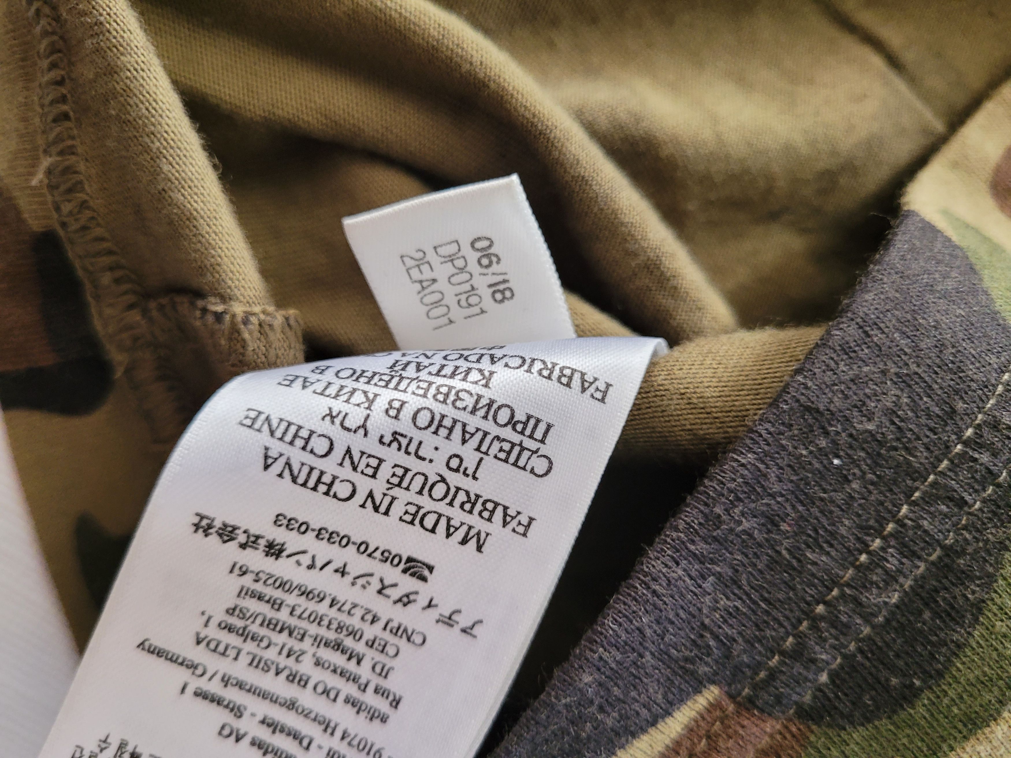 Adidas × Bape BAPE x adidas adicolor Tee Olive Cargo Size US M / EU 48-50 / 2 - 5 Thumbnail