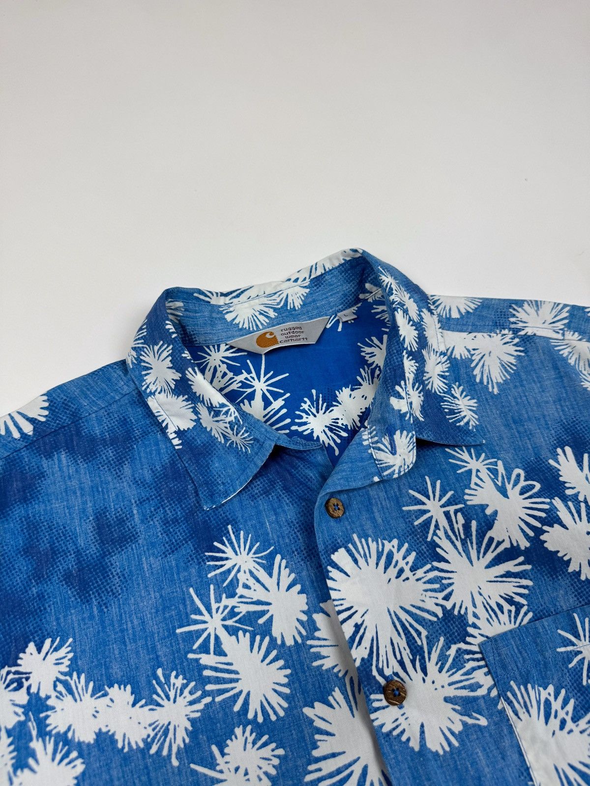 Carhartt Carhartt Floral Hawaiian S/S Shirt Size US L / EU 52-54 / 3 - 5 Thumbnail