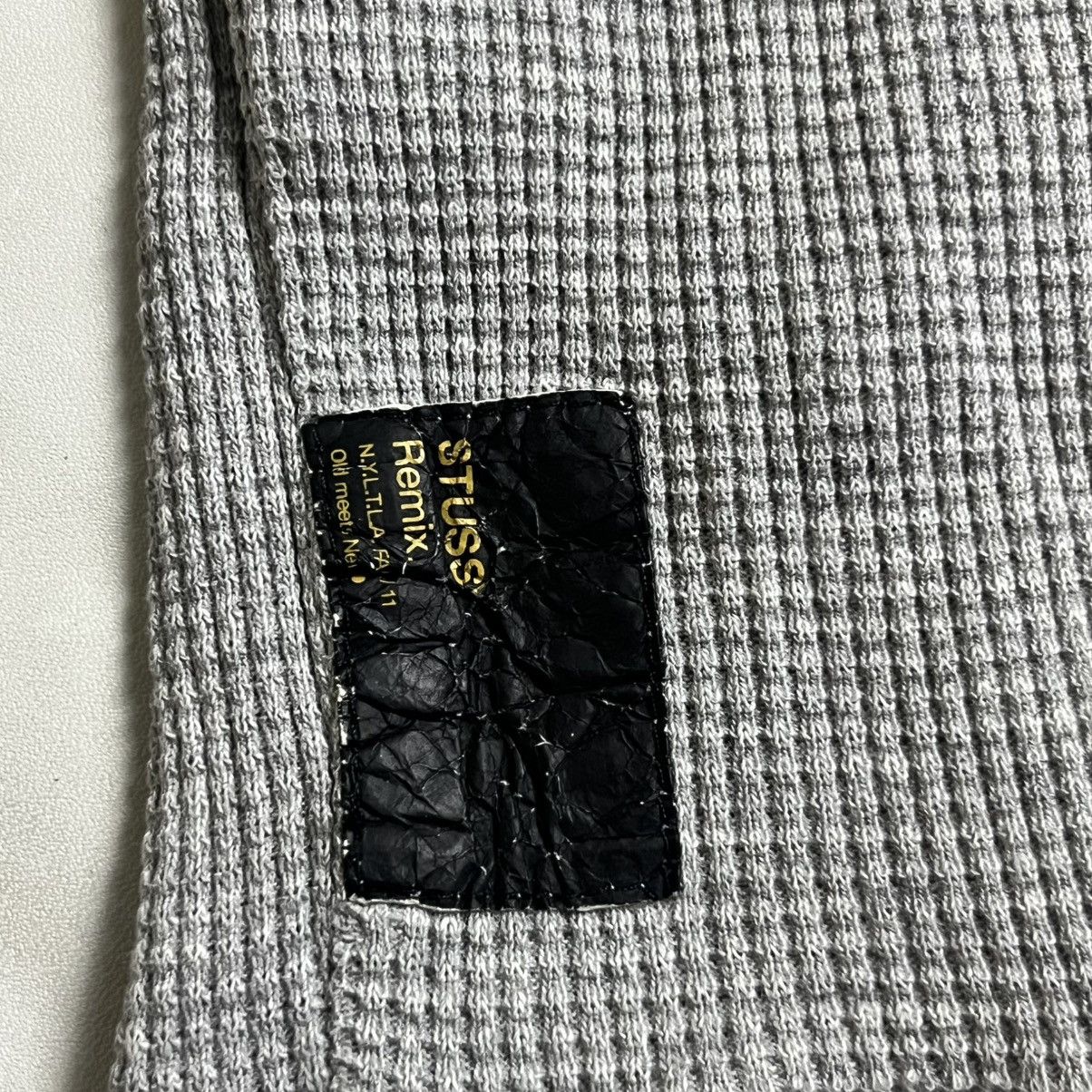 Stussy 🔥RARE🔥00s Stussy Thrashed hoodie Gray Size US S / EU 44-46 / 1 - 12 Thumbnail