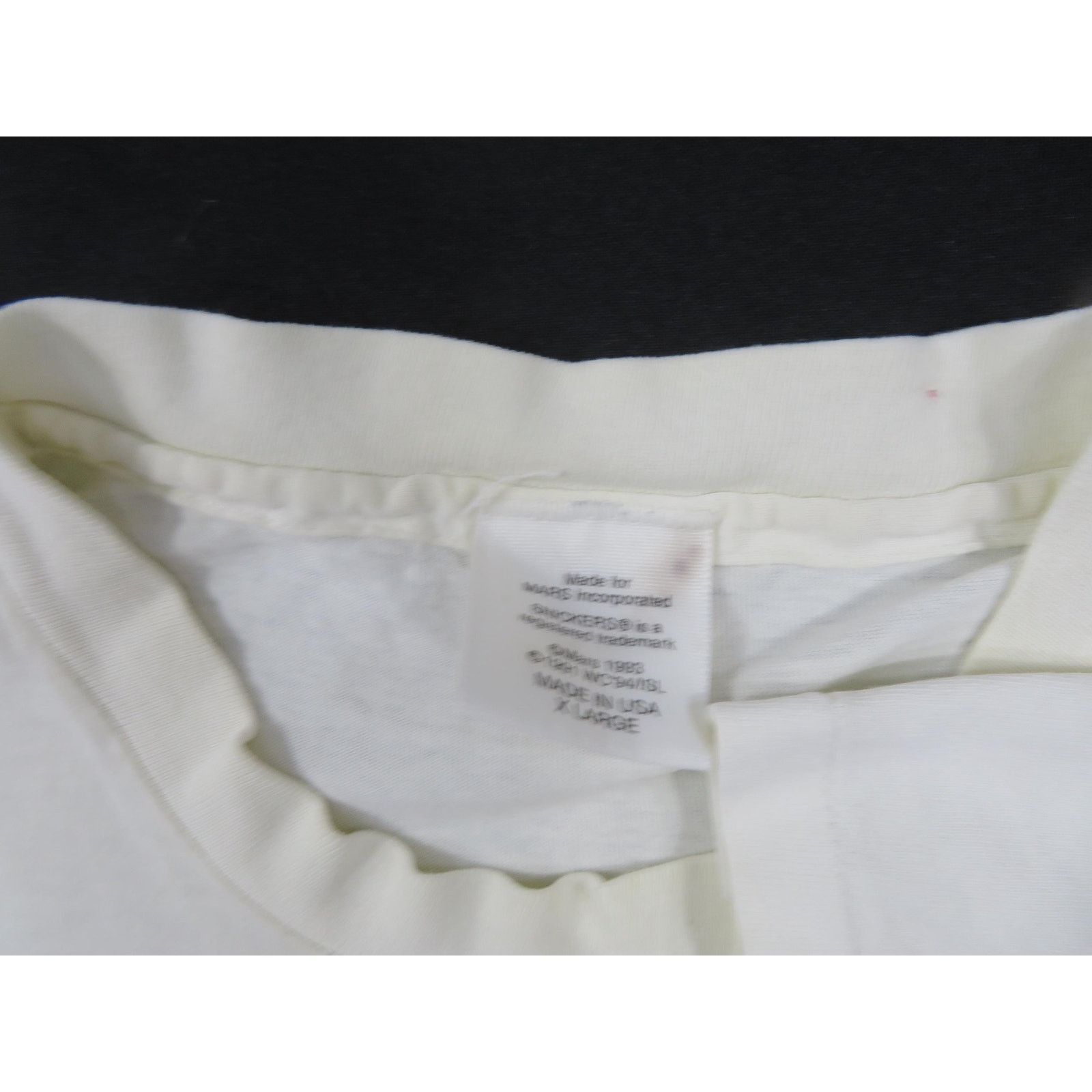 Other World Cup Soccer 1994 T-Shirt Snickers Double Sided White XL Size US XL / EU 56 / 4 - 5 Thumbnail
