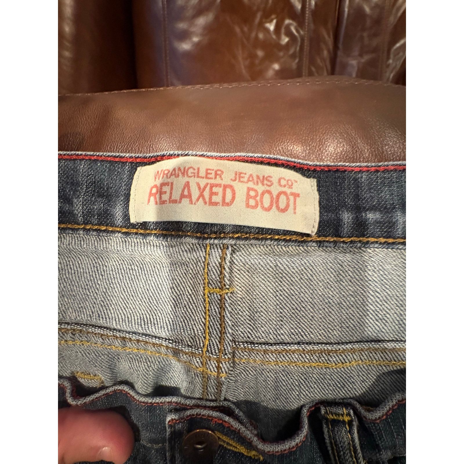 Wrangler Wrangler Jeans Co. Relaxed Bootcut Jeans – Men’s 38x34 Size US 38 / EU 54 - 6 Thumbnail