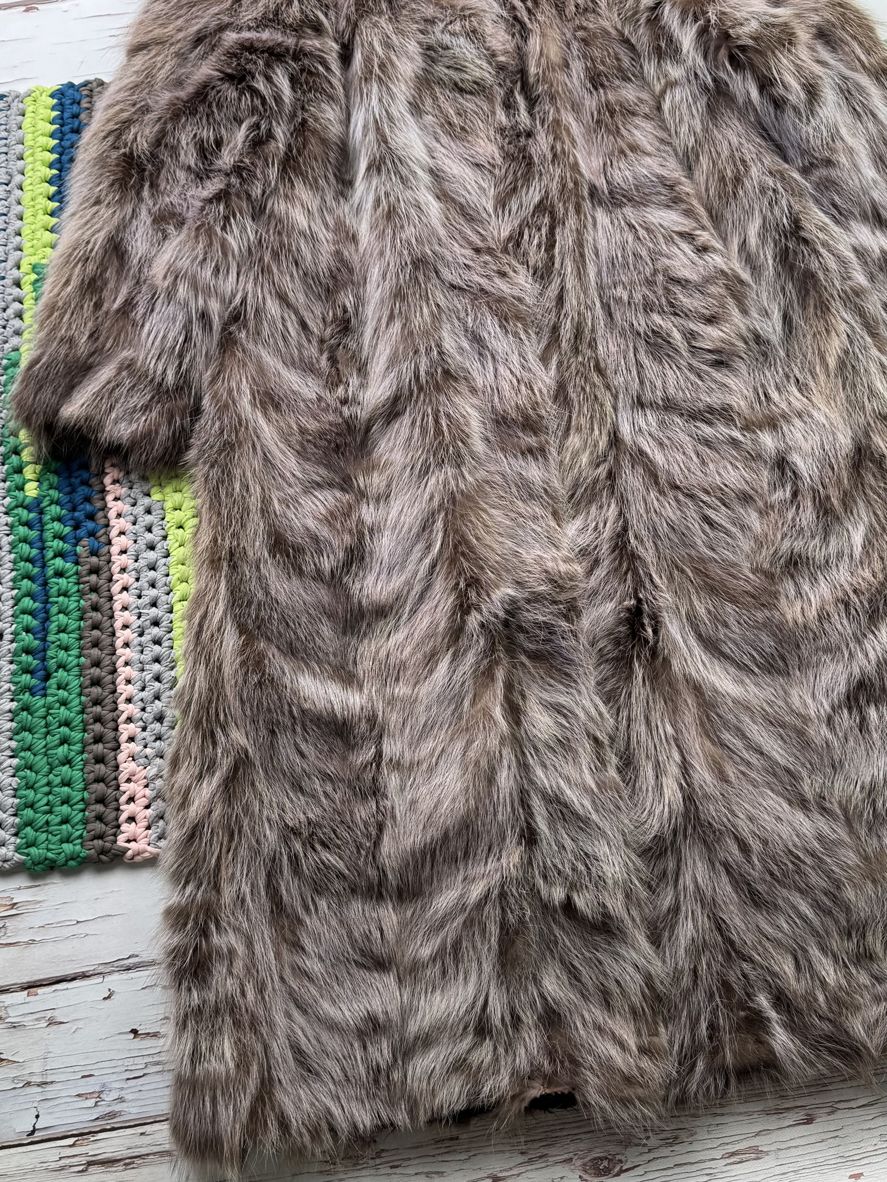 Japanese Brand Vintage Real Fur Coat (D15) Size US S / EU 44-46 / 1 - 4 Thumbnail